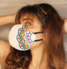 Image of Mandala Embroidered Mask ,sling bag, gonecasestore - gonecasestore