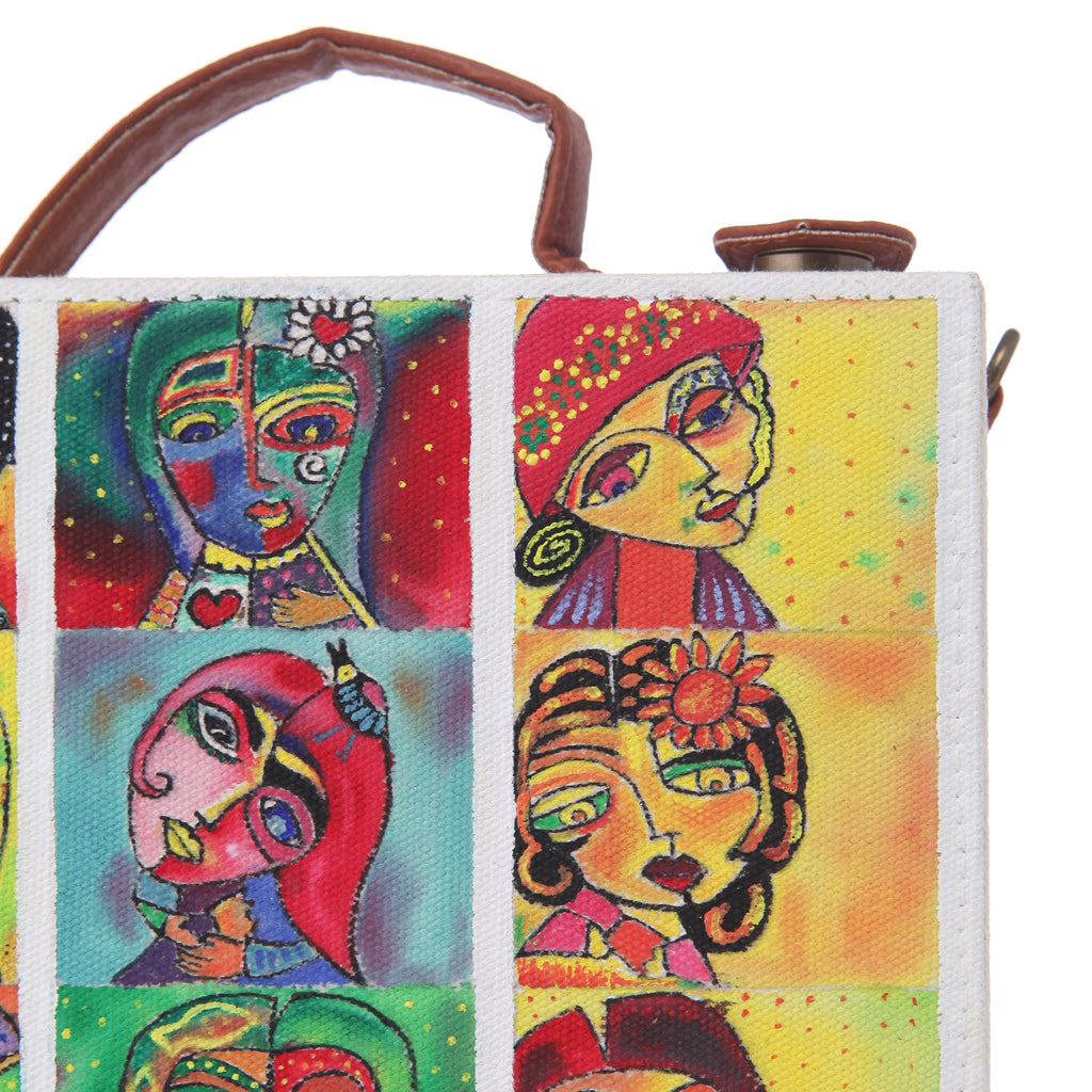 Buy Madhubani Hand Painted Jute Bag Online in India - Etsy