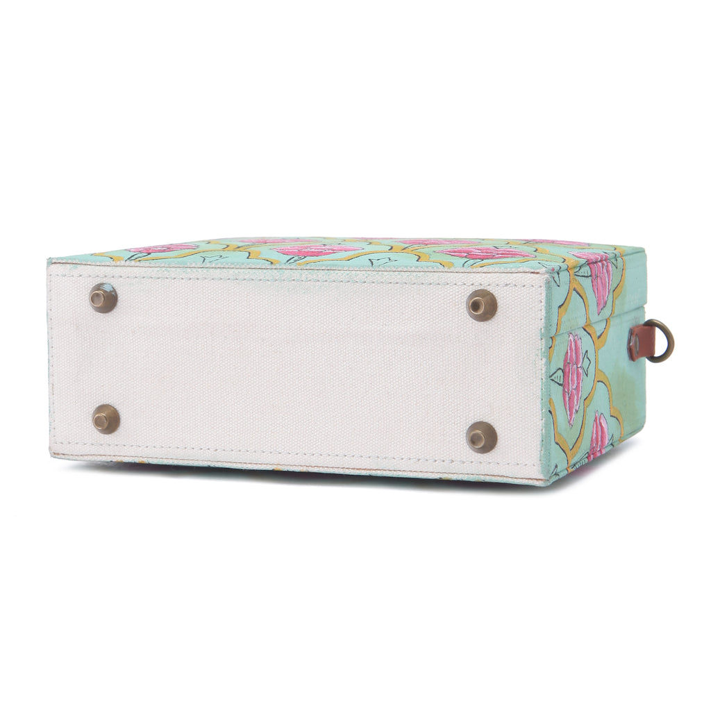 Order online Pichwai hand-painted sling bag- gonecase.in