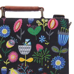 Floral Colored hand painted Crossbody Sling bag For Women