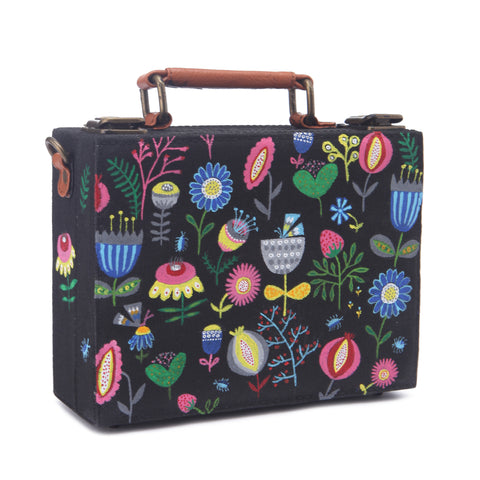 order online Floral Colored hand painted bag- gonecase.in