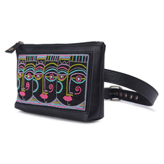 buy online hand embroidered bags, embroidered traveling bags, Anokhi hand embroidered belt bags