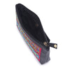 Image of order online Pink Dhaka embroidered belt bag- gonecase.in