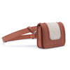 Image of Order online Tan and white belt bag- gonecase.in