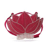 Image of Order online Lotus Wedding Hand embroidered belt bag- gonecase.in 