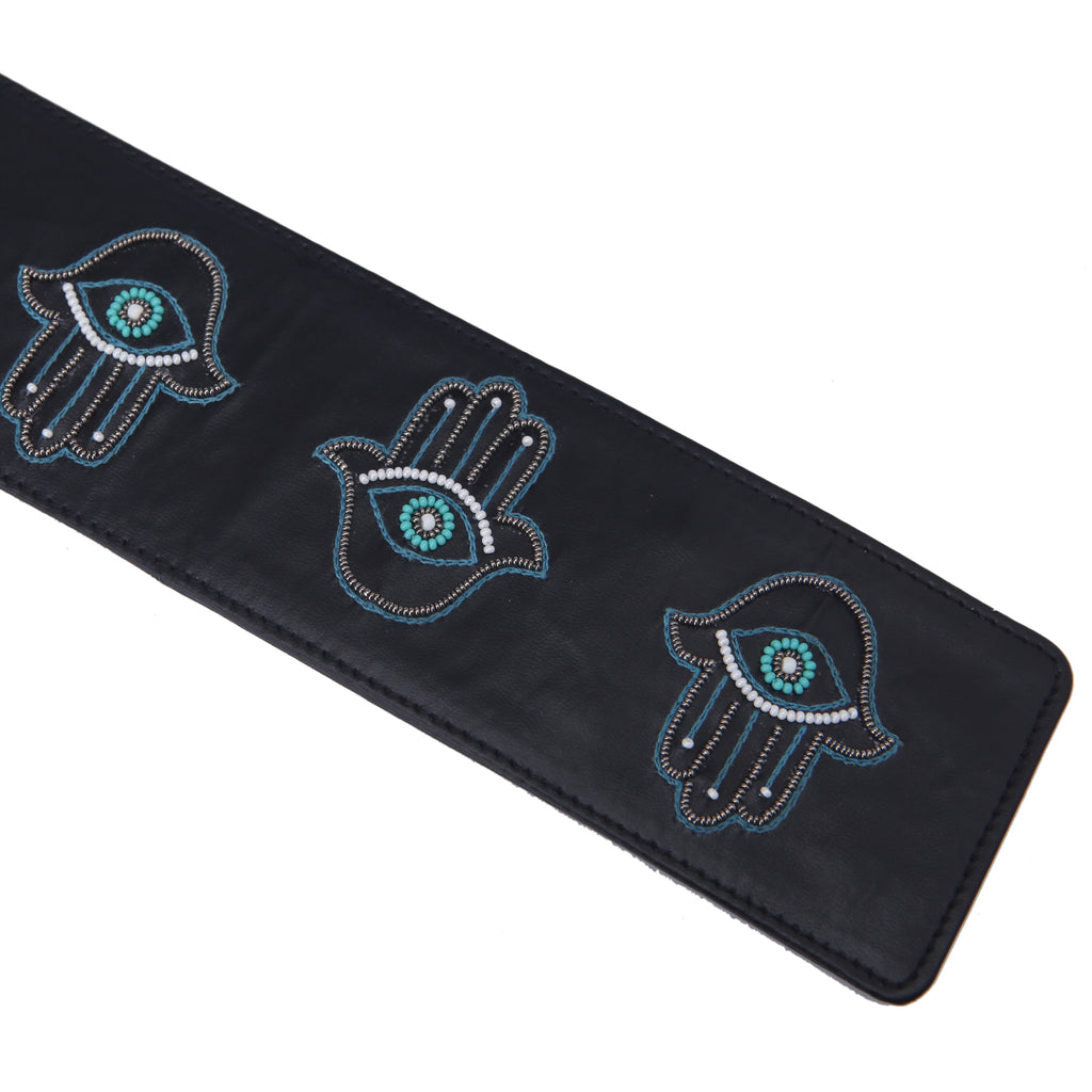 Order online Hamsa embroidered Handcrafted Belt- gonecase.in