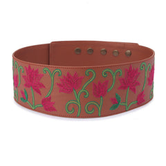 Order online Pichwai hand embroidered waist belt- gonecase.in