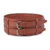 Image of Order online Brown Dual Buckle Belt- gonecase.in