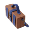 Image of Basic Blue and Brown Clutch Bag ,sling bag, gonecasestore - gonecasestore