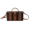 Image of Basic Black and Brown Clutch Bag ,sling bag, gonecasestore - gonecasestore