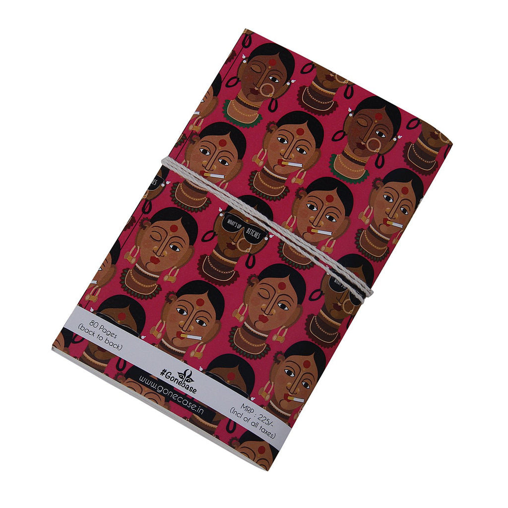 Desi Girl Printed Diary ,diary, gonecasestore - gonecasestore