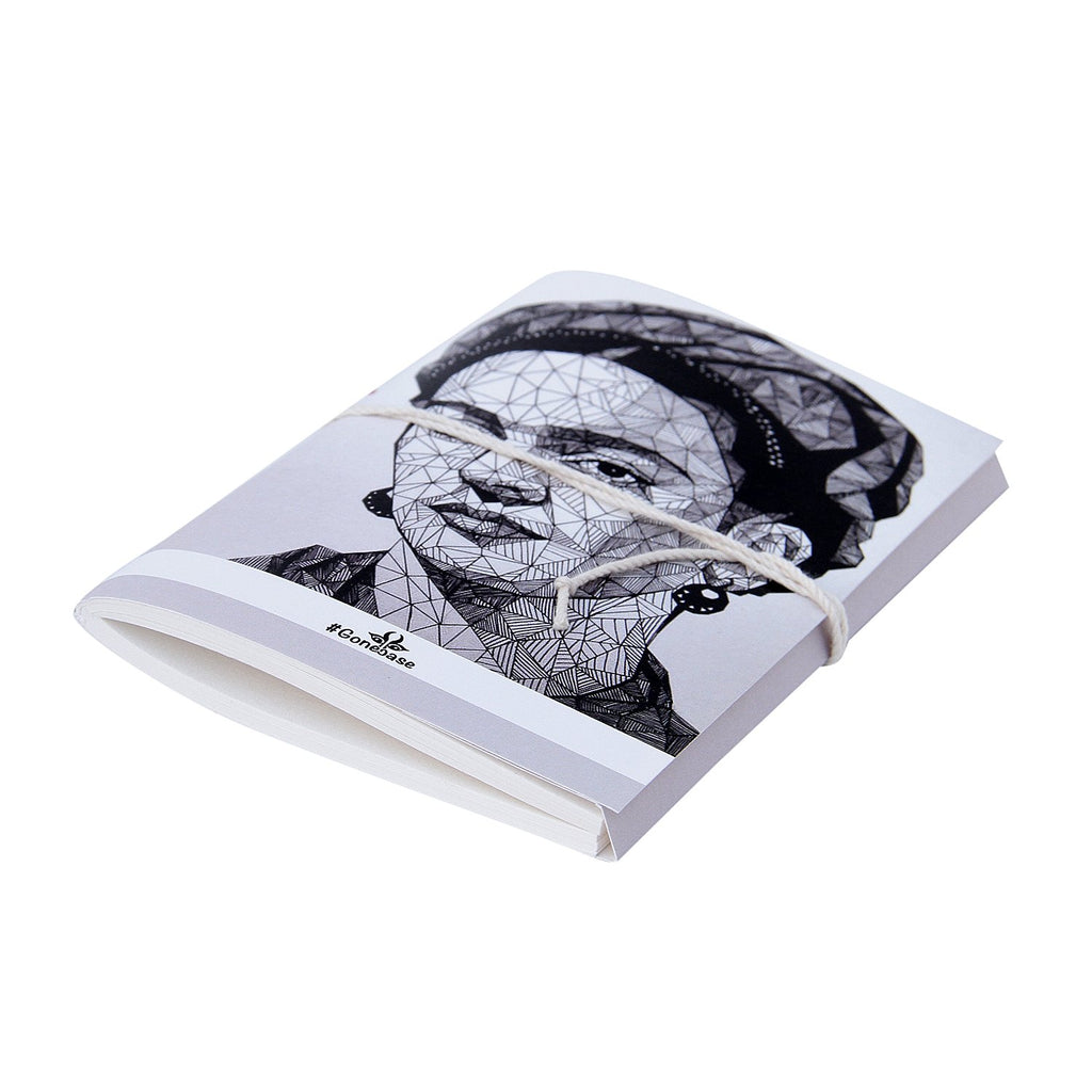 Frida Face Diary ,diary, gonecasestore - gonecasestore