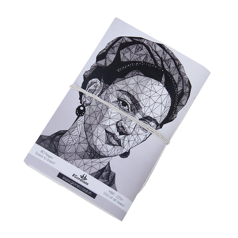 Frida Face Diary ,diary, gonecasestore - gonecasestore