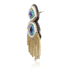 Evil eye Handcrafted Earring