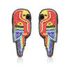 Image of Toota Embroidered Earrings ,Earrings, gonecasestore - gonecasestore