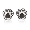 Image of Paw Embroidered Earrings ,Earrings, gonecasestore - gonecasestore