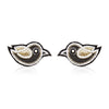 Image of Little Bird Embroidered Handcrafted Earrings ,Earrings, gonecasestore - gonecasestore