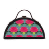 Image of Lotus semi circle printed clutch bag by gonecase