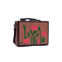 Pichwai women hand painted crossbody clutch bag for women main image 1