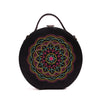 Image of Round mandala hand embroidered sling bag by gonecase