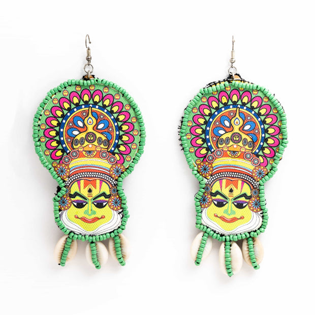 Kathak Rangeen Small ,Earrings, gonecasestore - gonecasestore