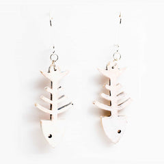 Fish Bone by Gonecase ,Earrings, gonecasestore - gonecasestore