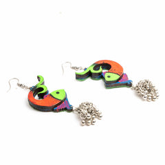 Fish Hand Painted Earring