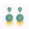 Image of Handpainted Spike Earrings ,Earrings, gonecasestore - gonecasestore