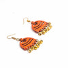 Image of Handpainted Jhumki Earring ,Earrings, gonecasestore - gonecasestore