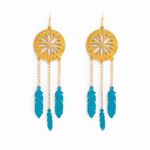 Dream Catcher Earring ,Earrings, gonecasestore - gonecasestore