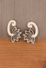 Image of order online Lotus silver ear-cuff- gonecase.in