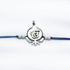 Image of Order online Ek Onkar Sterling Silver Rakhi- gonecase.in