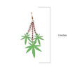 Image of Marijuana Earrings by Gonecase ,Earrings, gonecasestore - gonecasestore