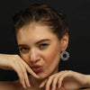 Image of Mandala Handcrafted Sterling Silver Earring