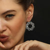Image of Mandala Handcrafted Sterling Silver Earring