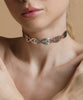 Image of Evil Eye Sterling Silver Choker