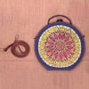 Image of Sun Handpainted Denim Sling Bag ,sling bag, gonecasestore - gonecasestore