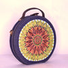 Image of Sun Handpainted Denim Sling Bag ,sling bag, gonecasestore - gonecasestore