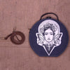 Image of Frida Kahlo Denim Handpainted Sling Bag ,sling bag, gonecasestore - gonecasestore