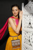Image of buy online hand embroidered bags, embroidered traveling bags, Antique hand embroidered belt bags