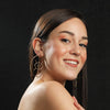 Image of Order online Eye Brass handcrafted earring- gonecase.in