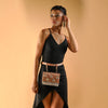 Image of Order online Sheesha mini black wedding collection belt bag- gonecase.in