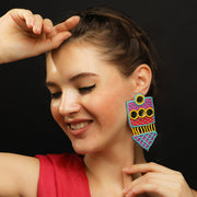 Order online Mehndi hand embroidered earring- gonecase.in
