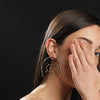 Image of Order online Eye Brass handcrafted earring- gonecase.in