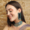Image of Order online Mirror Hand Embroidered Wedding Set-gonecase.in