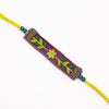 Image of Order online Floral Emboridered Rakhi- gonecase.in