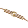 Image of Order online Meher Golden Embroidered Rakhi- gonecase.in