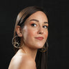 Image of Order online Eye brass handcrafted earring- gonecase.in