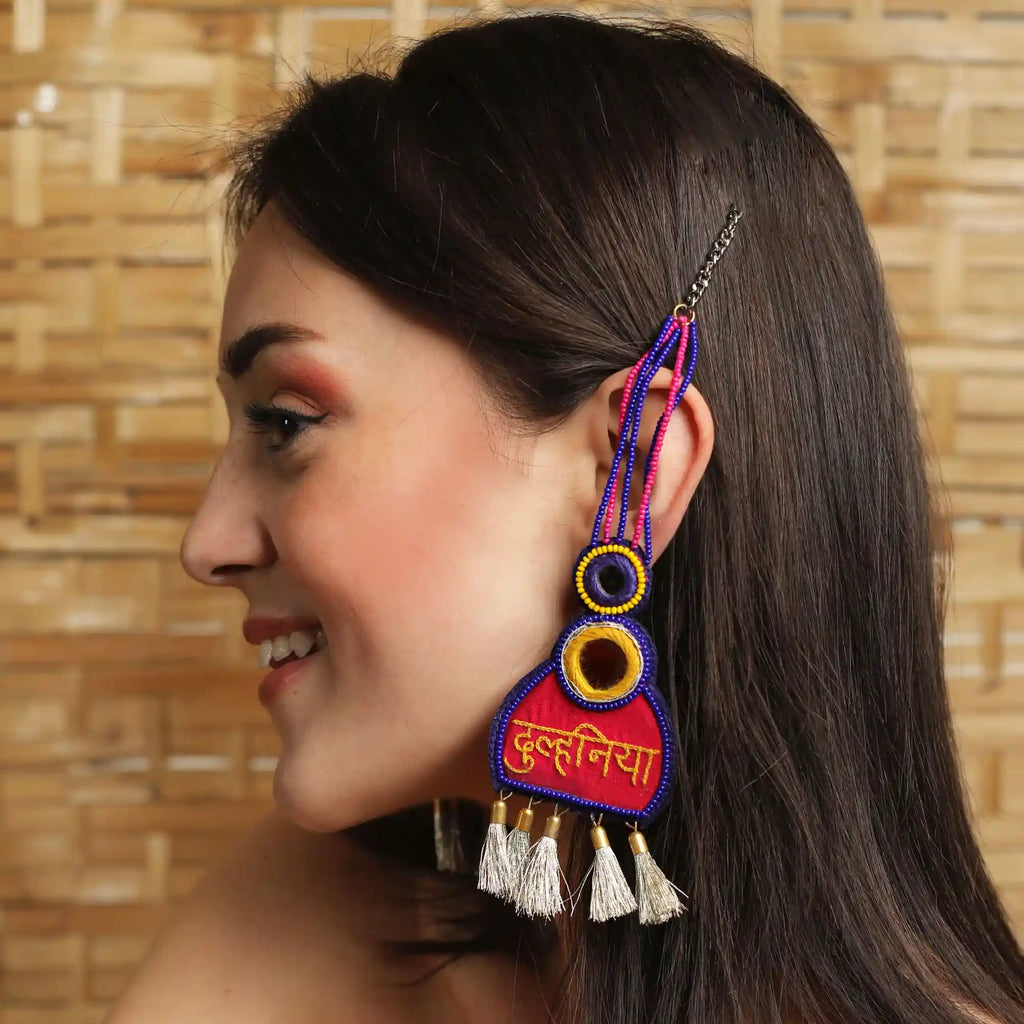 Dulhania Wedding long Earring -by gonecase – GoneCase