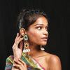 Image of Order online Kasak Hand embroidered Earring- gonecase.in